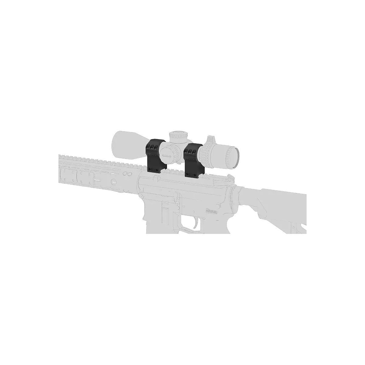 Кольца (2шт) для оптики VECTOR OPTICS Moд. X-ACCU Алматы, Қазақстандағы оптикаға арналған
