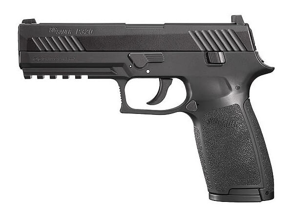 Фото Пневматический пистолет SIG-SAUER Мод. P320 ASP BLOWBACK BLACK — пневматический пистолет купить в Алматы
