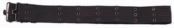 Ремень ROTHCO Мод. G.I. STYLE CANVAS PISTOL (Black) — технические характеристики, материалы и назначение | KORGAN