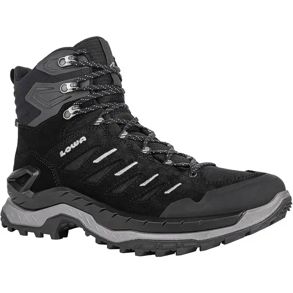 Ботинки INNOVO GTX MID black\grey LOWA — обувь, стельки и уход за обувью | KORGAN.KZ