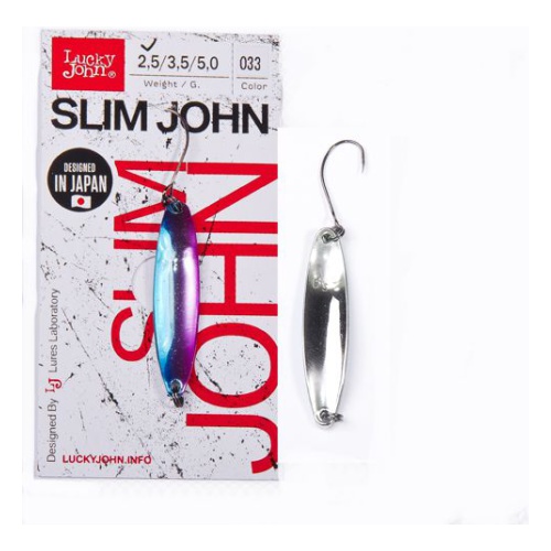 Блесна LUCKY JOHN Мод. SLIM JOHN 033 — купить  в Алматы | KORGAN