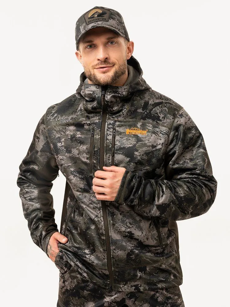 Костюм Remington Stalker Renewed Black Camo — куртки, жилеты, маскировочные костюмы, одежда для рыбалки и охоты | KORGAN Казахстан