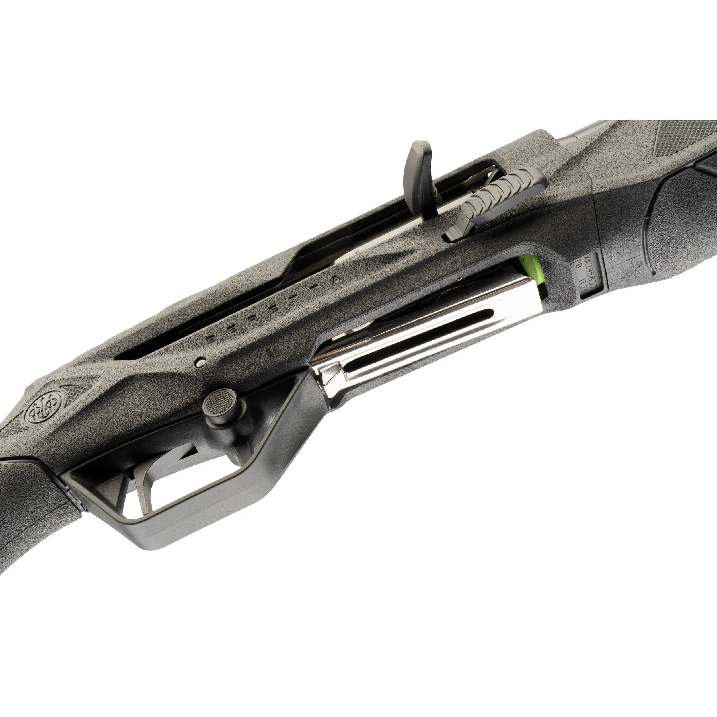 Гладкоствольное ружье BERETTA Moд. AX800 SUPREMA SYNTHETIC BLACK KICK-OFF  (полуавтоматическое) калибра 12/89 — детальное фото