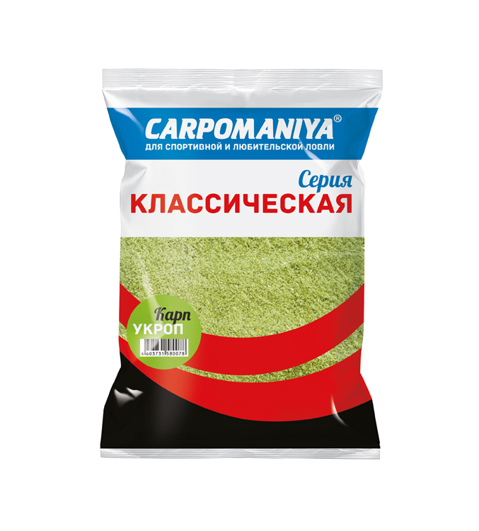 Прикормка КАРПОМАНИЯ КЛАССИЧЕСКАЯ (карп укроп)(750г.) — приманка, снасти и аксессуары для рыбалки | Алматы, Казахстан