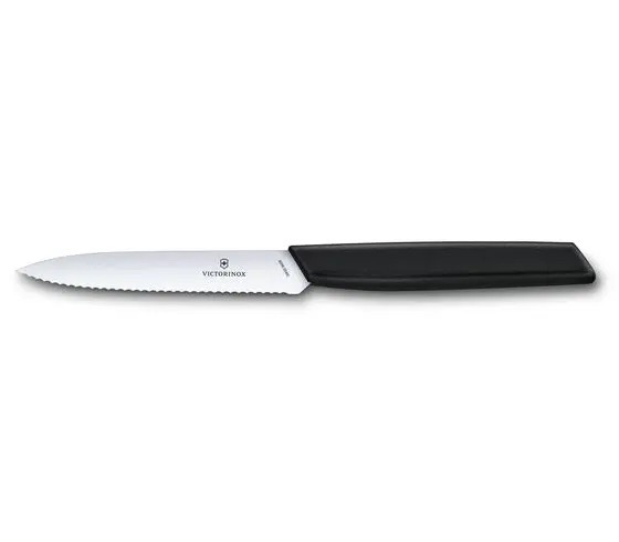 Кухонный нож VICTORINOX Мод. SWISS MODERN PARING SERRATED #6.9003.10W для кухни в Алматы, Казахстан