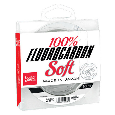 Леска LUCKY JOHN FLUOROCARBON SOFT — рыболовная леска, снасти и аксессуары | Алматы, Казахстан