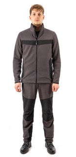 Костюм флисовый  NOVATEX «Farvater» (тк.флис)(графит) GRAYLING — куртки, жилеты, маскировочные костюмы, одежда для рыбалки и охоты | KORGAN Казахстан