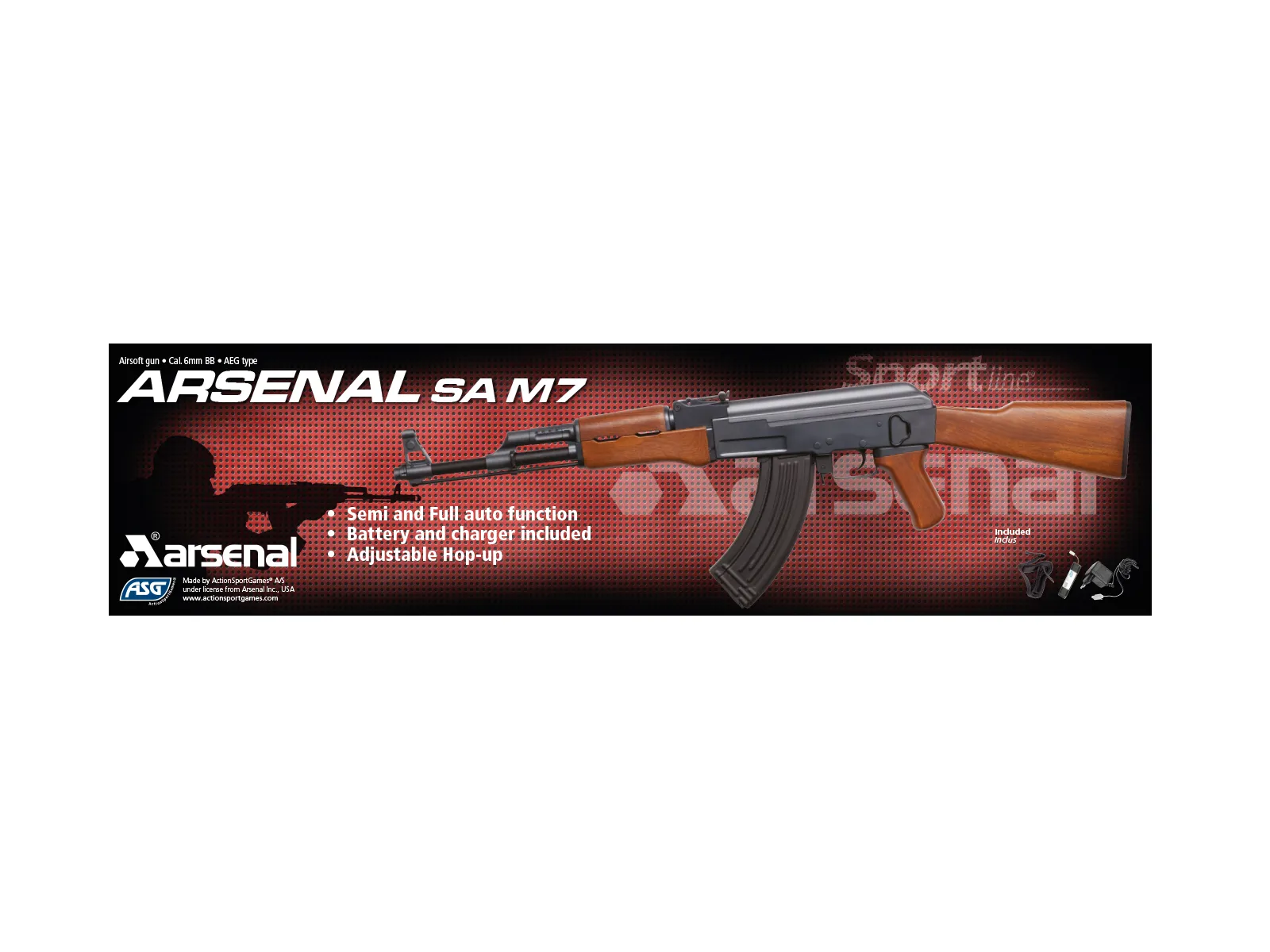 Страйкбольная винтовка ASG Мод. ARSENAL SA M7 —  купить в Алматы у официального диллера | Доставка по Казахстану