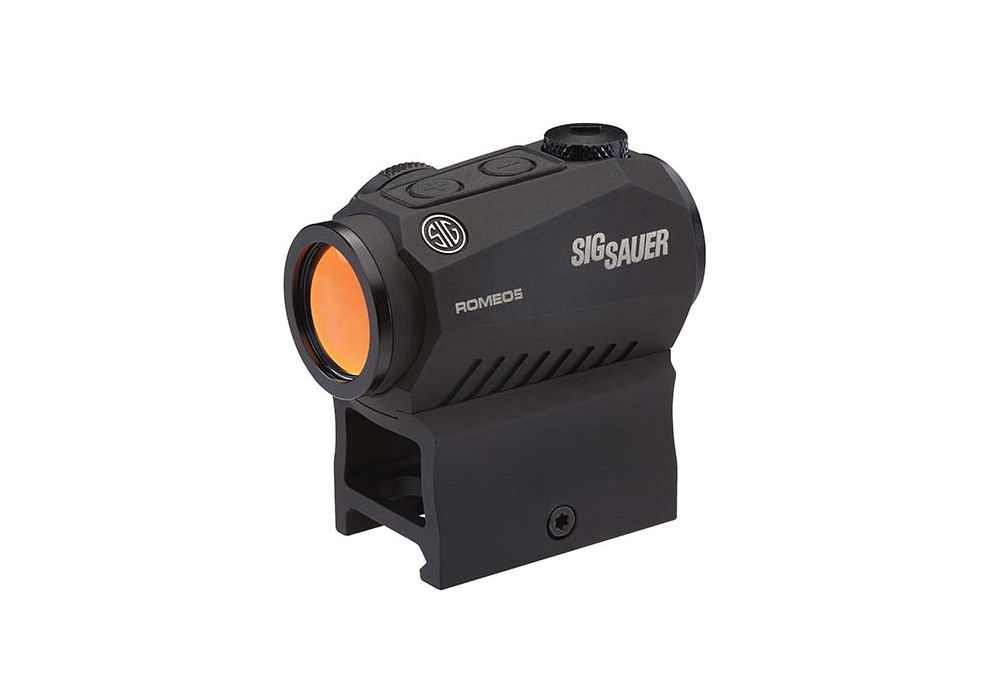 Коллиматорный прицел SIG-SAUER Мод. ROMEO5 COMPACT 1x20 BLACK (IR: 2 MOA RED DOT)(кронштейн FIX на шину PICATINNY/WEAVER) для охоты в Алматы, Казахстан