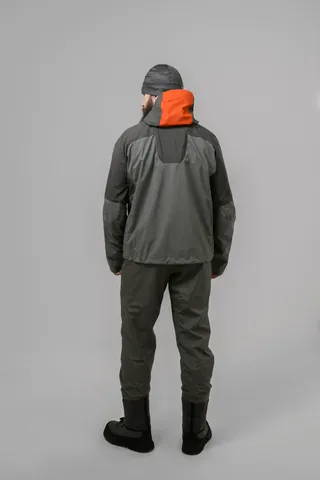 Куртка забродная Remington  Fishing  Rivers Black/Grey — куртки, жилеты, маскировочные костюмы, одежда для рыбалки и охоты | KORGAN Казахстан