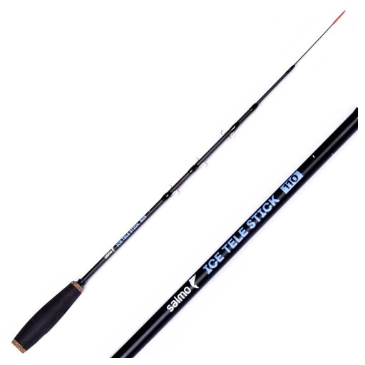 Удочка зимняя SALMO телескопическая Мод. ICE TELE STICK — удилище для зимней рыбалки, мормышка, блесна | Казахстан