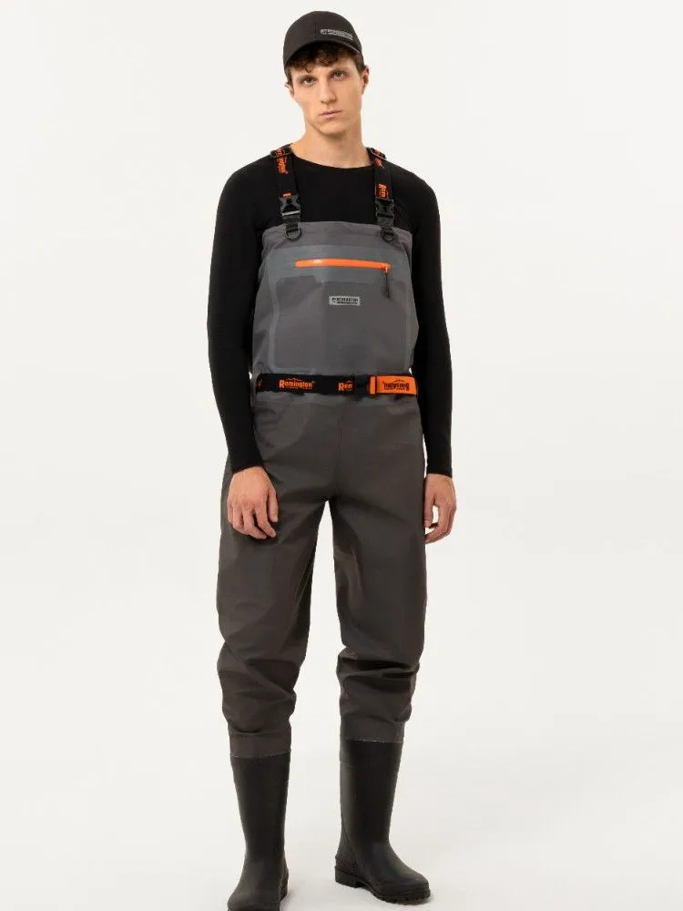 Вейдерсы Remington Fishing with boots Royal Fish II Grey/Black — технические характеристики, материалы и назначение | KORGAN