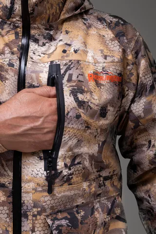 Куртка Remington Rainstorm Yellow Waterfowl Honeycombs — куртки, жилеты, маскировочные костюмы, одежда для рыбалки и охоты | KORGAN Казахстан