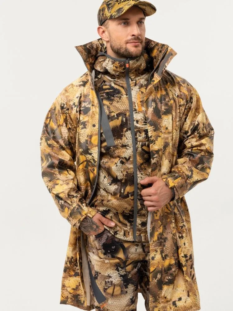 Плащ тент Remington New PU waterproof Yellow Waterfowl Honeycombs — куртки, жилеты, маскировочные костюмы, одежда для рыбалки и охоты | KORGAN Казахстан