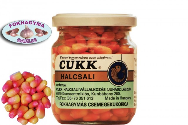 Кукуруза CUKK DELIKATES EXTRA (аромат чесночный-розовая)(220мл.-125г.) — приманка, снасти и аксессуары для рыбалки | Алматы, Казахстан