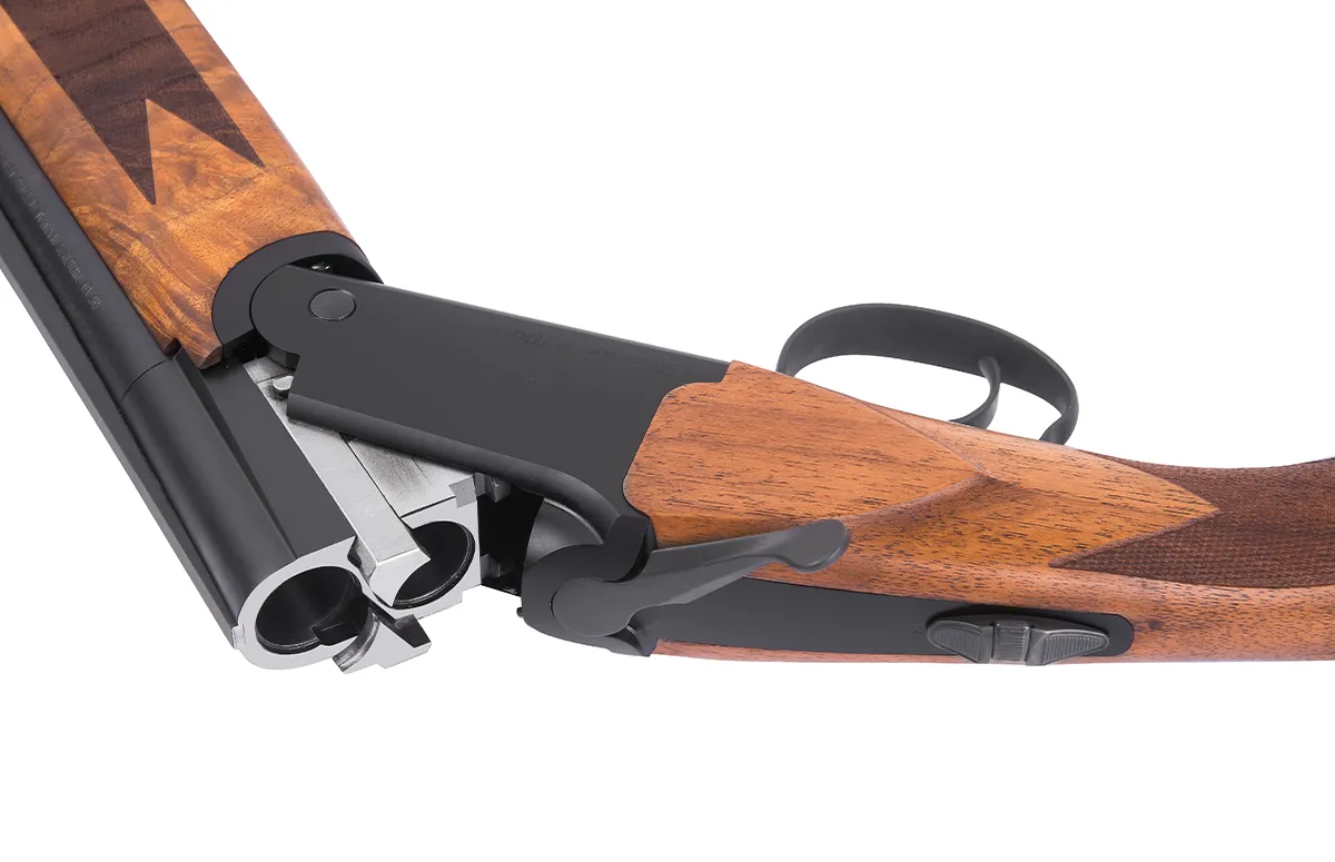 Гладкоствольное ружье STOEGER Мод. V7000 WOOD BLACK R-ALU  (двуствольное) калибра 12/76 — детальное фото