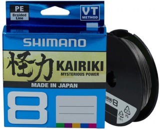 Шнур SHIMANO KAIRIKI 8 STEEL GREY — рыболовная леска, снасти и аксессуары | Алматы, Казахстан