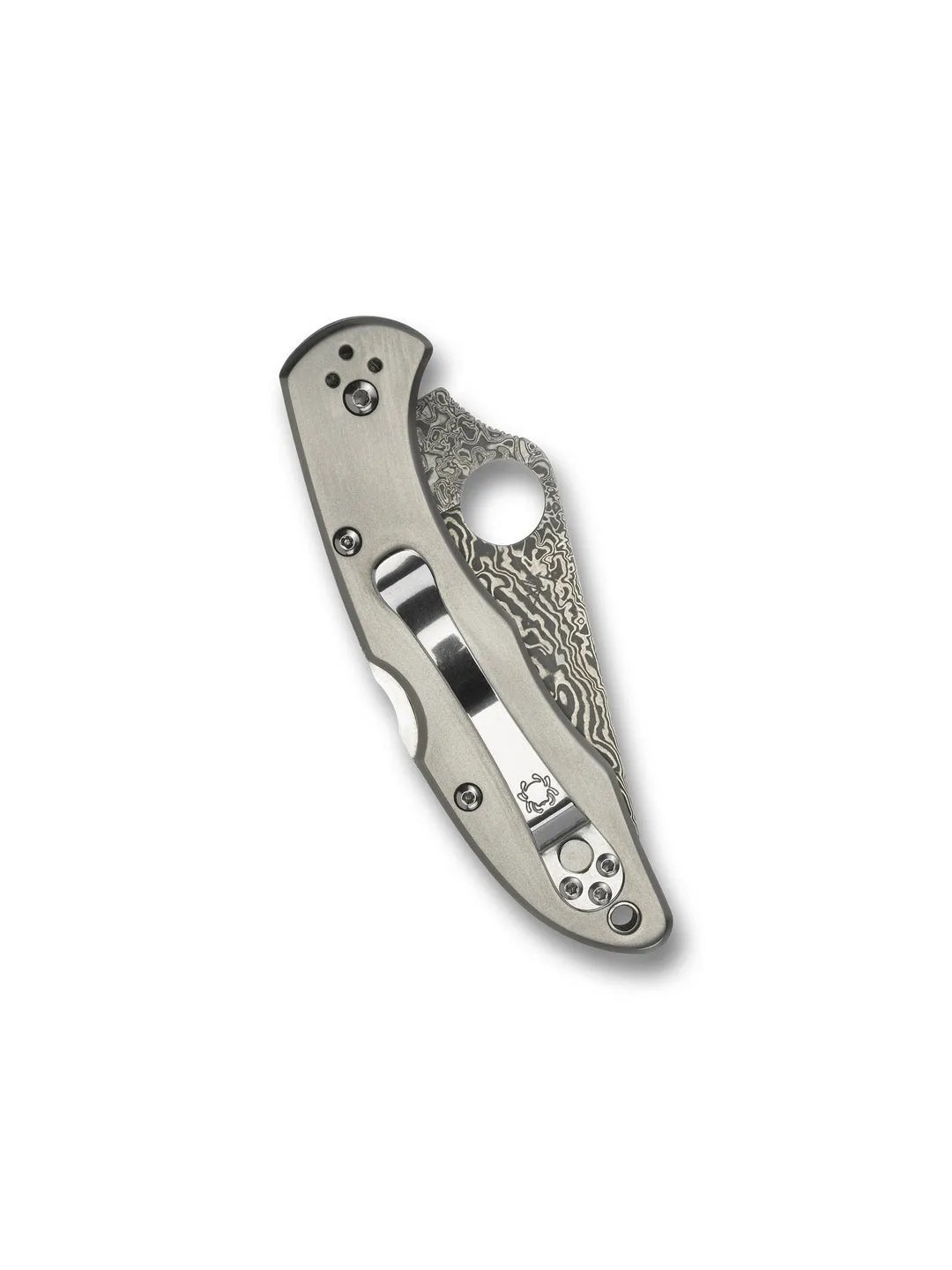 Купить Складной нож SPYDERCO Мод. DELICA 4 DAMASCUS в Алматы — магазин Korgan Center | Казахстан | Доставка во все регионы