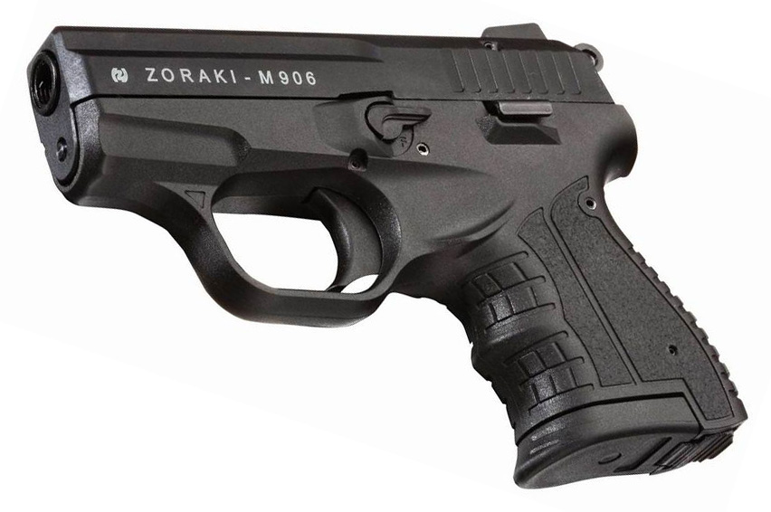 Газовый пистолет ZORAKI Мод. M906-TD BLACK (к.-бр: 9мм P.A.)(6-зарядный) — купить газовые пистолеты в Алматы | Доставка по Казахстану