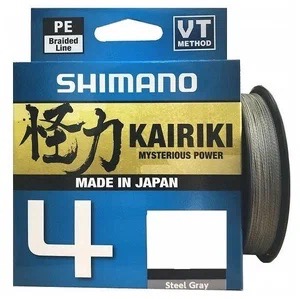 Шнур SHIMANO KAIRIKI 4 STEEL GREY — рыболовная леска, снасти и аксессуары | Алматы, Казахстан