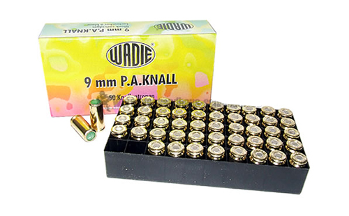 Холостой патрон WADIE (9mm P.A)  купить в Алматы