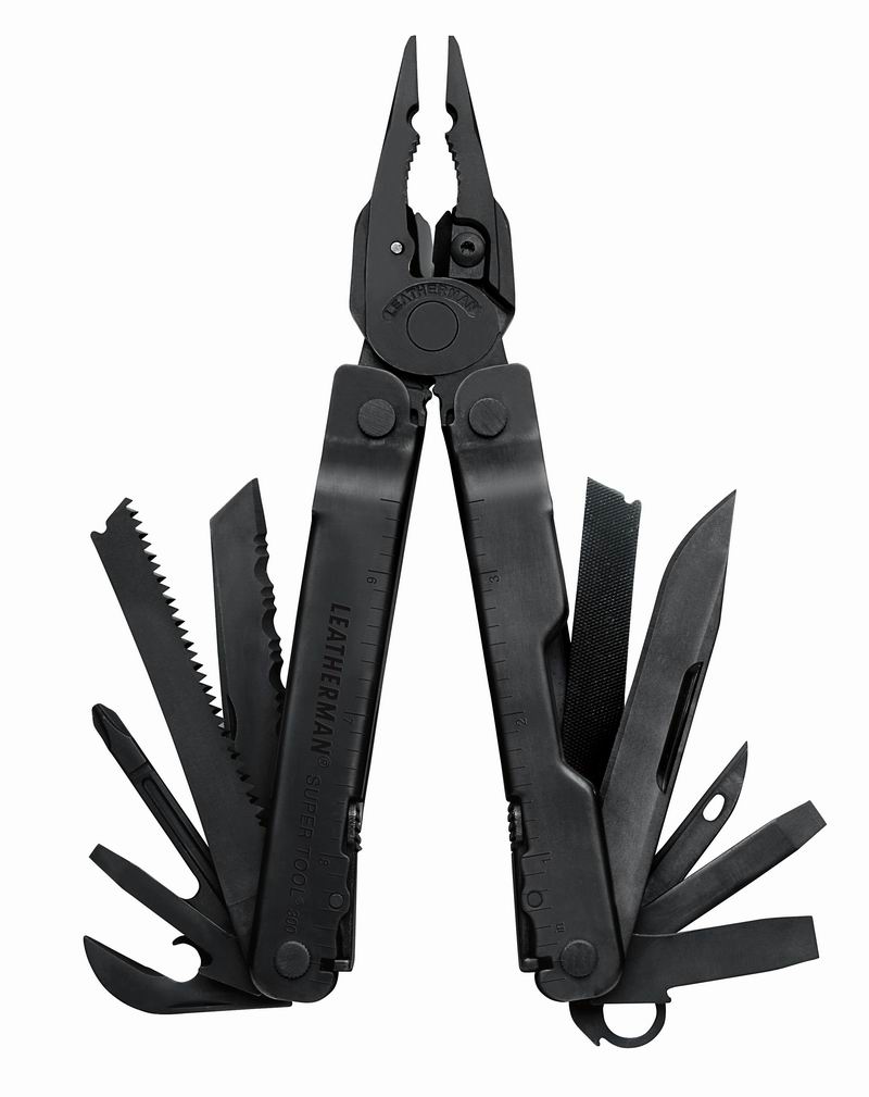 Мультиинструмент LEATHERMAN Мод. SUPER TOOL 300 BLACK для охоты и туризма в Алматы, Казахстан