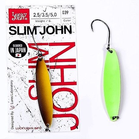 Блесна LUCKY JOHN Мод. SLIM JOHN 039 — купить  в Алматы | KORGAN