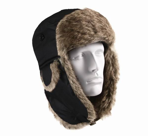 Шапка ROTHCO Мод. FUR (Black) — головной убор для рыбалки, охоты и туризма | KORGAN.KZ