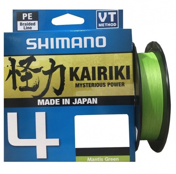 Шнур SHIMANO KAIRIKI 4 MANTIS GREEN — рыболовная леска, снасти и аксессуары | Алматы, Казахстан