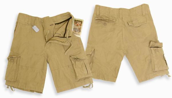 Шорты ROTHCO Мод. VINTAGE INFANTRY UTILITY (Khaki) — брюки и шорты для охоты, рыбалки и туризма | KORGAN.KZ