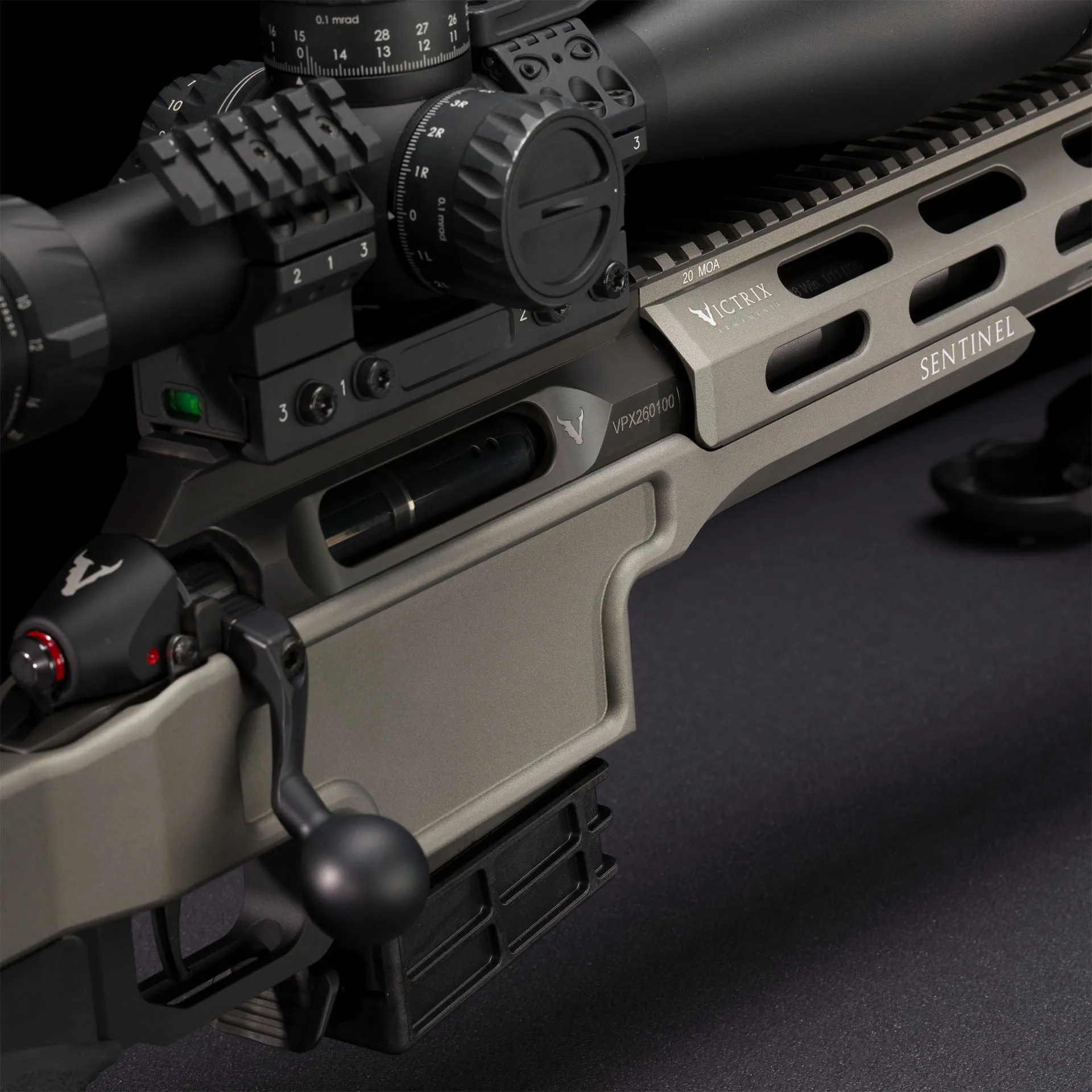Нарезной карабин VICTRIX Мод. SENTINEL FIELD GREY 6,5 Creedmoor — детальное фото