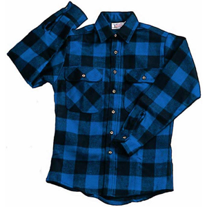 Рубашка ROTHCO Мод. EXTRA HEAWYWEIGHT FLANNEL (Blue) — одежда для охоты, рыбалки, туризма и города | KORGAN.KZ