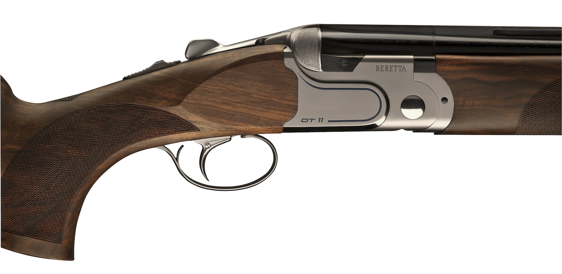Гладкоствольное ружье BERETTA Мод. DT11 TRAP (двуствольное) калибра 12/70 — детальное фото