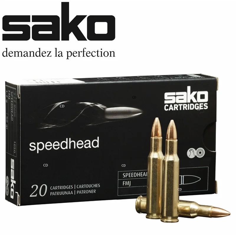 Купить Патрон для нарезного оружия SAKO (6,5x55 SE) SPEEDHEAD RANGE (FMJ-118H)(100grs)(6,48г.) в Алматы | Казахстан | Корган Центр