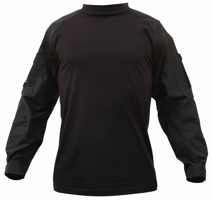 Рубашка ROTHCO Мод. MILITARY COMBAT (Black) — одежда для охоты, рыбалки, туризма и города | KORGAN.KZ