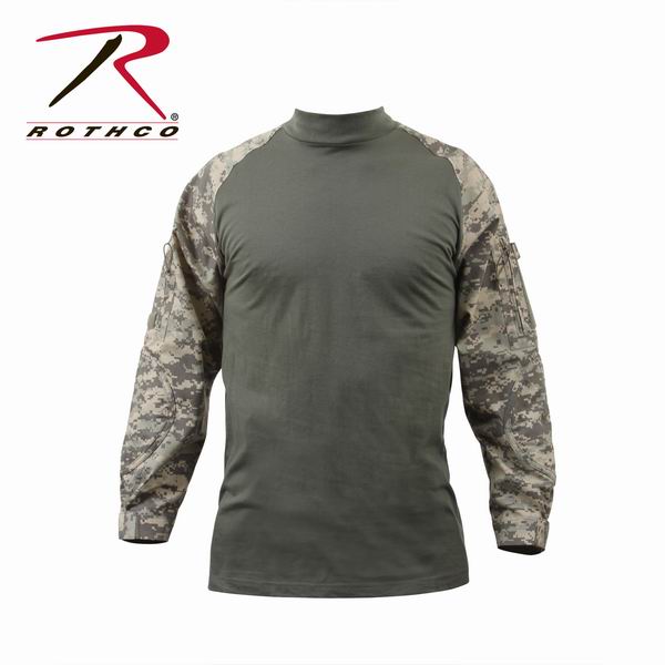Рубашка ROTHCO Мод. MILITARY COMBAT (A.C.U. Digital Camo) — одежда для охоты, рыбалки, туризма и города | KORGAN.KZ