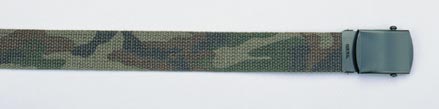 Ремень ROTHCO Мод. COTTON REVERSIBLE (O.D./Woodland Camo) — технические характеристики, материалы и назначение | KORGAN