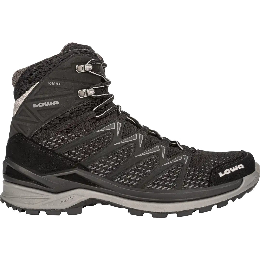 Кроссовки INNOX PRO GTX MID Black\grey LOWA — обувь, стельки и уход за обувью | KORGAN.KZ