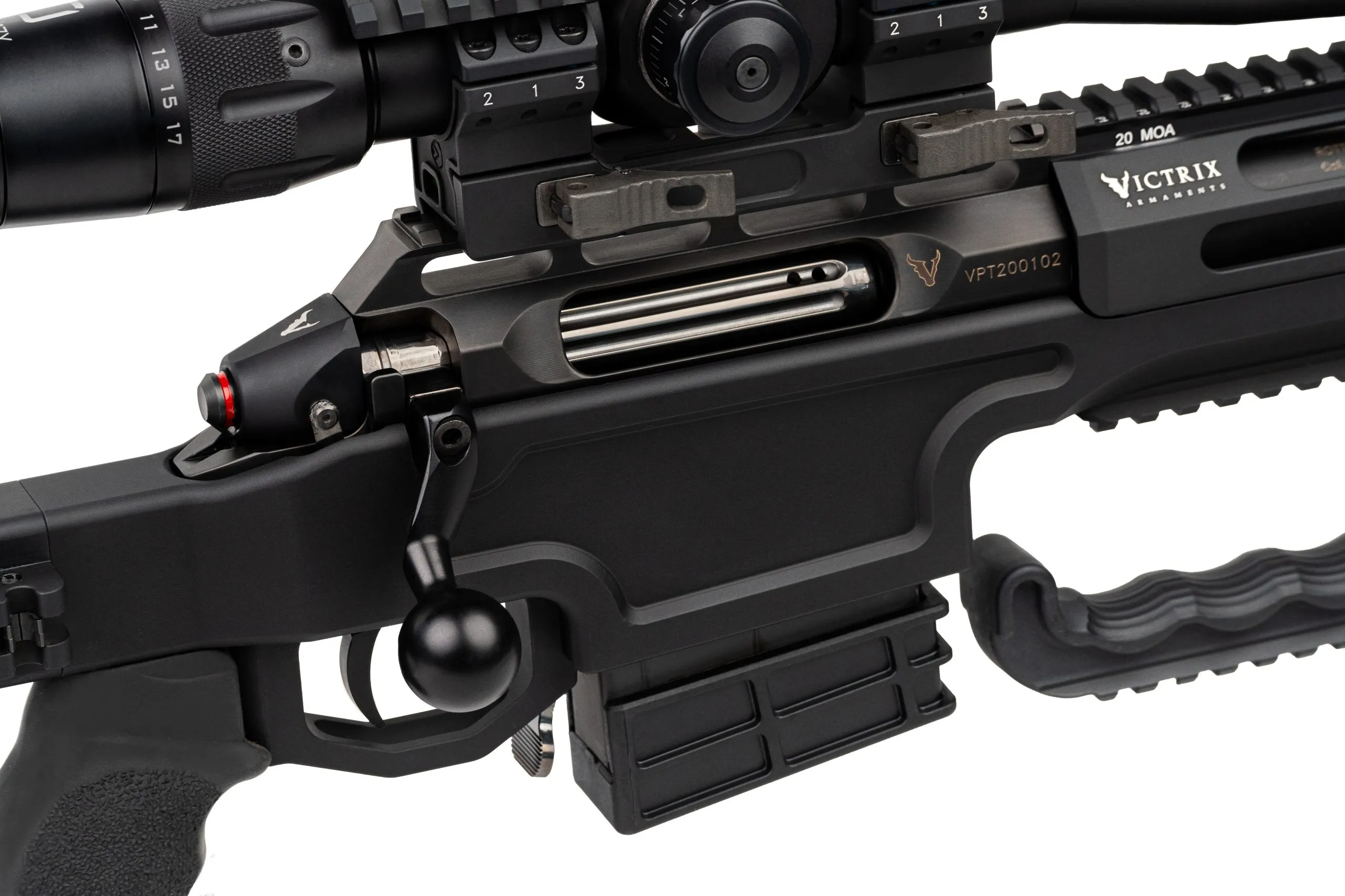 Нарезной карабин VICTRIX Мод. GLADIO T ARMOR BLACK 6,5 Creedmoor — детальное фото