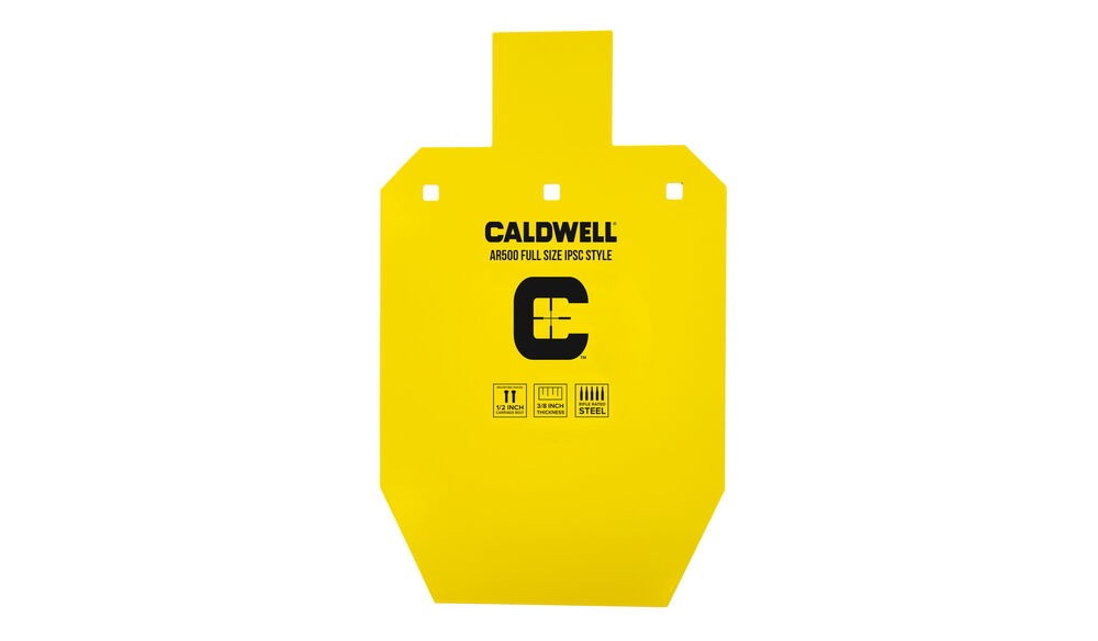 Мишень (металлическая)  CALDWELL Мод. AR500 FULL SIZE IPSC для спортивной стрельбы в Алматы, Казахстан