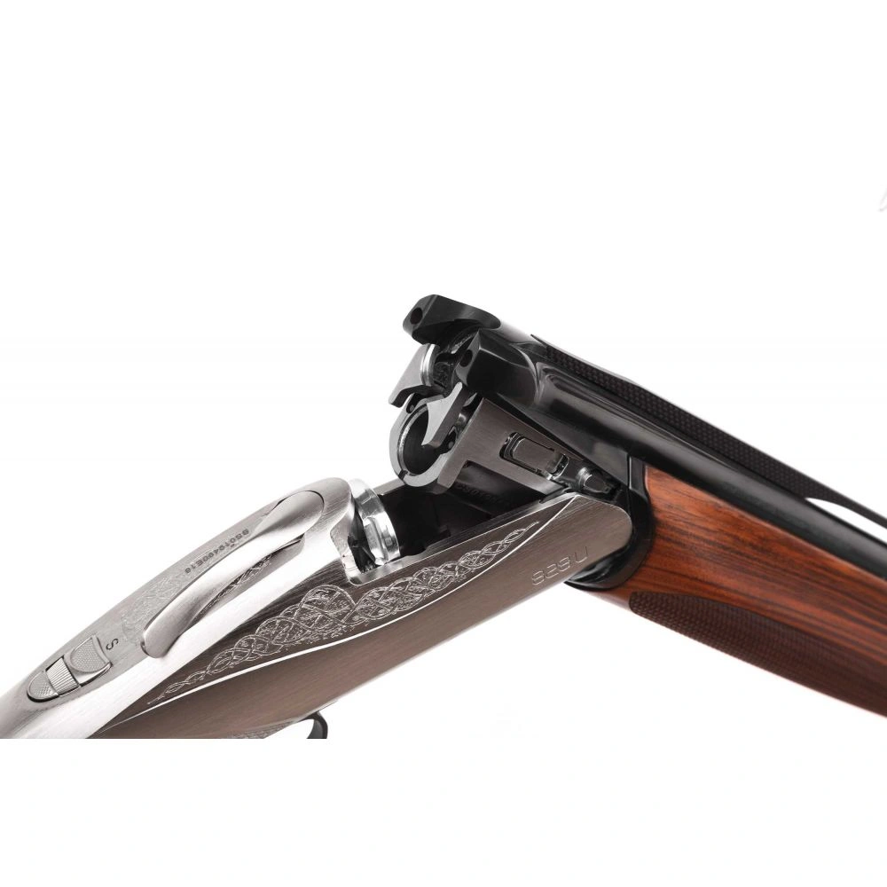 Гладкоствольное ружье BENELLI Мод. 828U SILVER WOOD P-COMFORT POWERBORE CRIO (двуствольное) калибра 12/76 — детальное фото