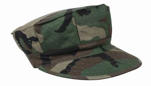 Кепка ROTHCO Мод. GOV'T SPEC 2 PLY MARINE CORPS FATIGUE Rip-Stop (Woodland Camo) — головной убор для рыбалки, охоты и туризма | KORGAN.KZ