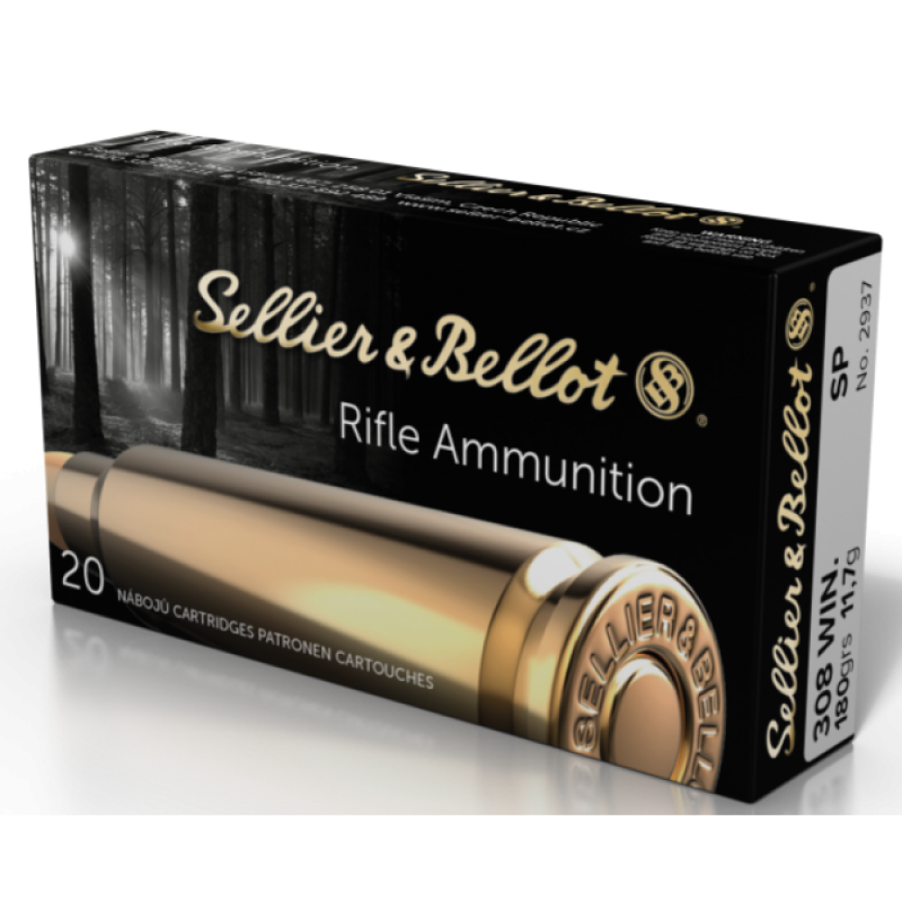 Купить Патрон для нарезного оружия S&B (.308 Win.)(SP-2937)(180grs)(11,7г) в Алматы | Казахстан | Корган Центр
