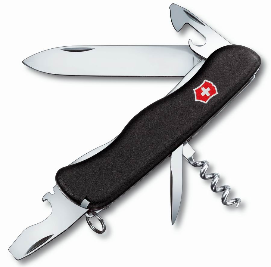 Купить Складной нож VICTORINOX Мод. PICKNICKER BLACK в Алматы — магазин Korgan Center | Казахстан | Доставка во все регионы