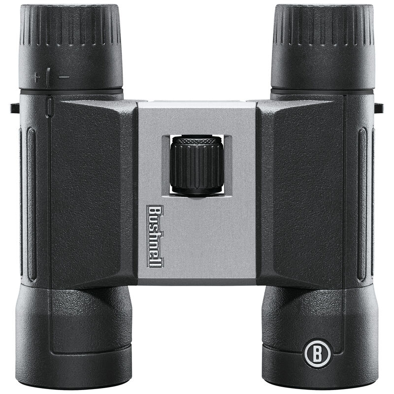 Бинокль BUSHNELL Мод. POWERVIEW 2.0 10X25 BLACK/ALUMINIUM BK-7 ROOF PRISM для охоты и туризма в Алматы, Казахстан