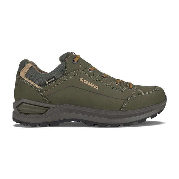 Ботинки RENEGADE EVO GTX LO olive\beige LOWA — обувь, стельки и уход за обувью | KORGAN.KZ