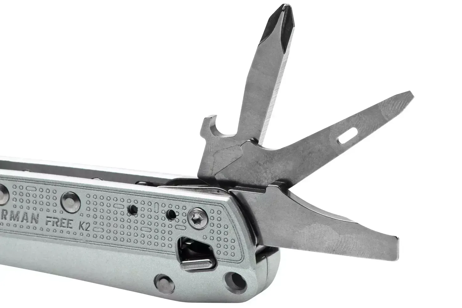 Купить Складной нож LEATHERMAN Мод. FREE K2X SILVER в Алматы — магазин Korgan Center | Казахстан | Доставка во все регионы