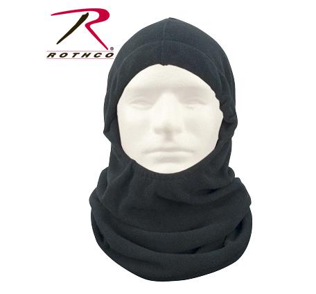 Балаклава ROTHCO Мод. POLAR FLEECE ADJ (Black) — головной убор для рыбалки, охоты и туризма | KORGAN.KZ
