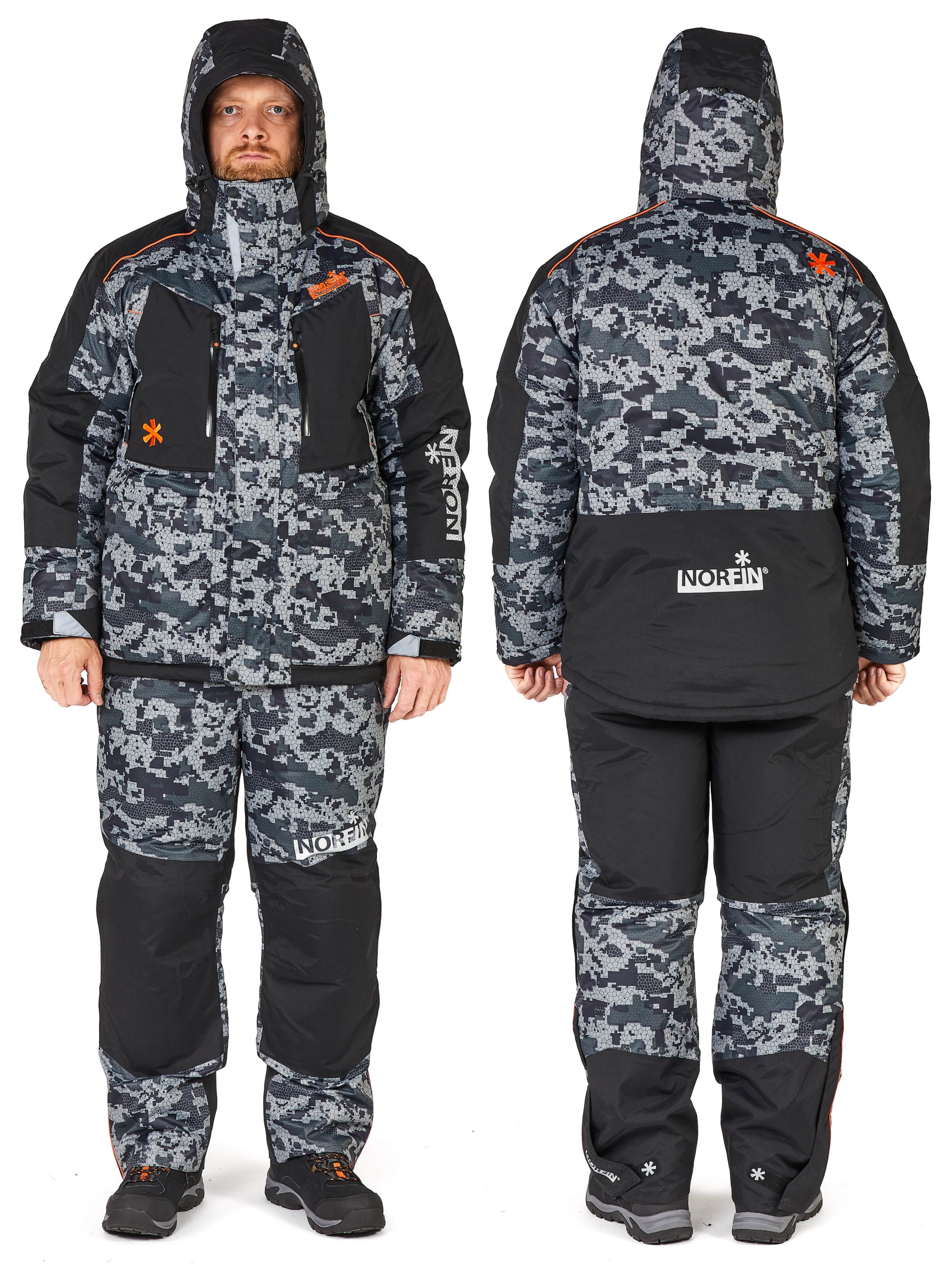 Костюм NORFIN Мод. DISCOVERY 2 CAMO — куртки, жилеты, маскировочные костюмы, одежда для рыбалки и охоты | KORGAN Казахстан