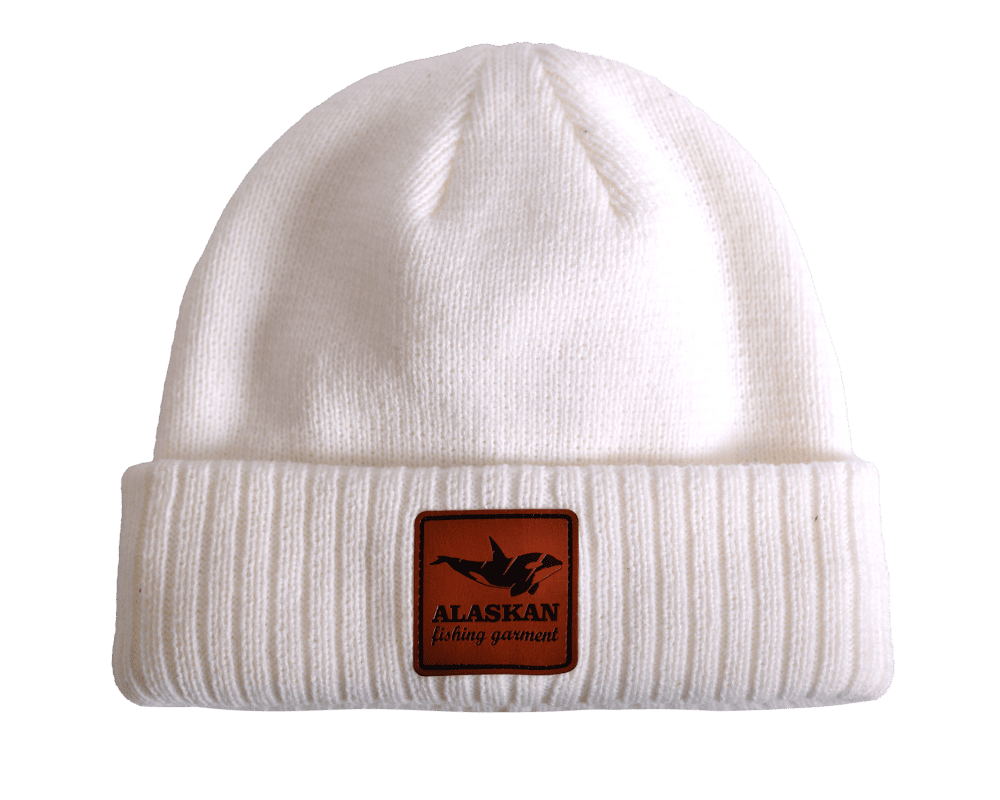 Шапка Alaskan Hat Beanie белая L, 52-54 (AWC037W) — головной убор для рыбалки, охоты и туризма | KORGAN.KZ